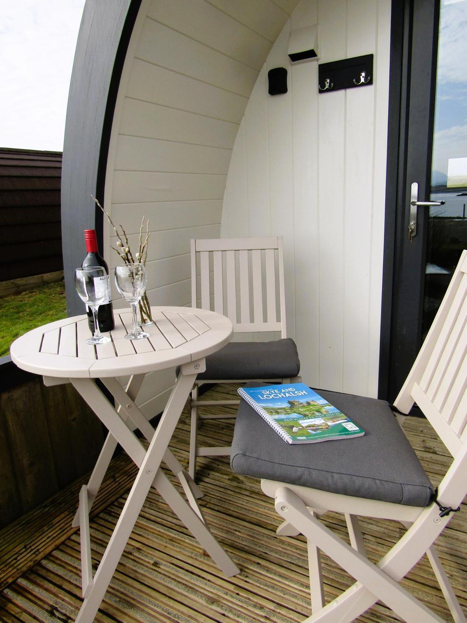 Harlosh Hideaways - Aurora Pod Eksteriør billede