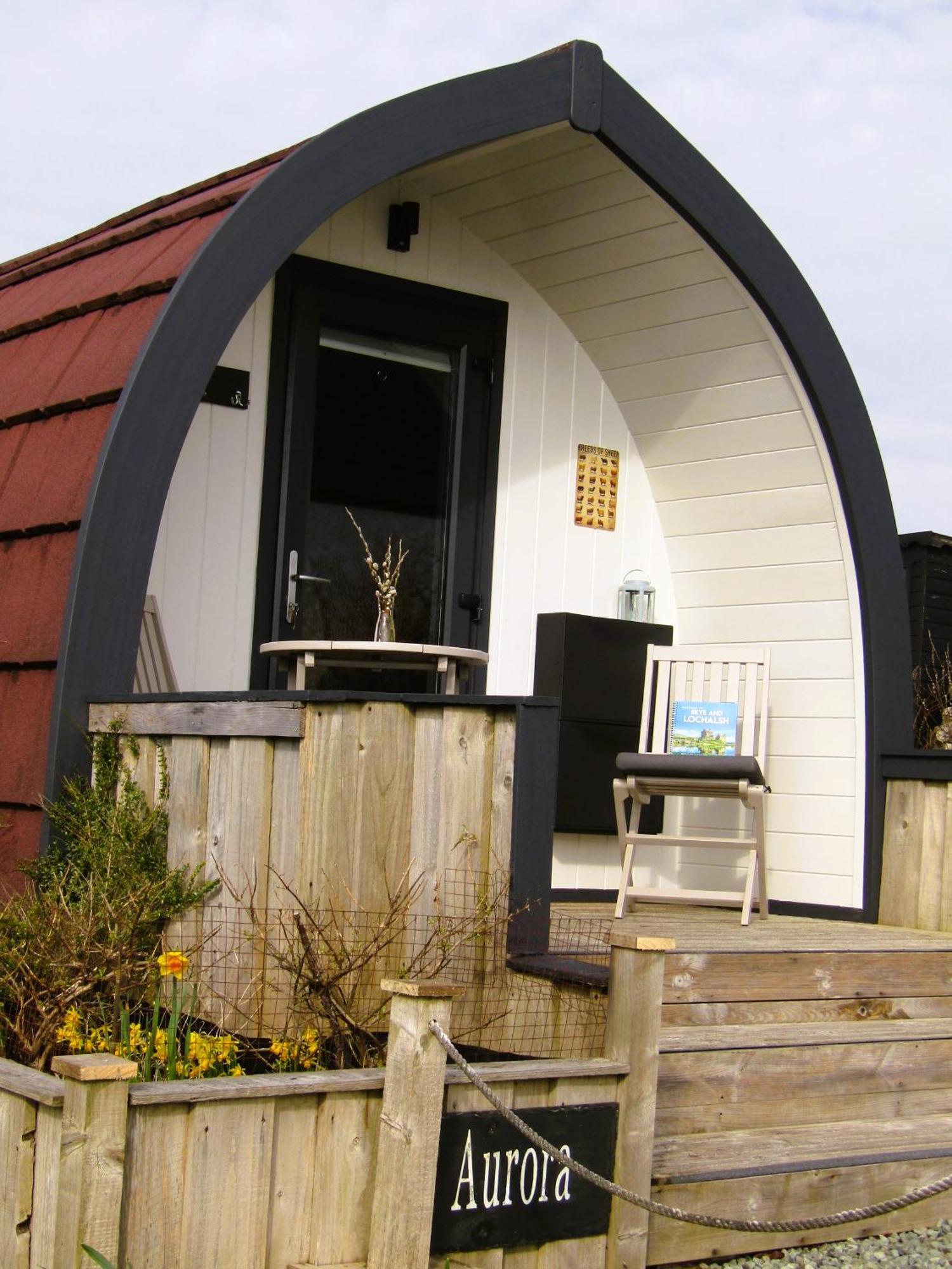 Harlosh Hideaways - Aurora Pod Eksteriør billede