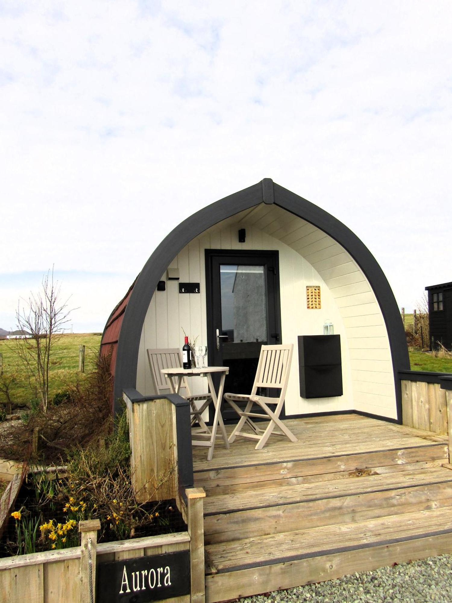 Harlosh Hideaways - Aurora Pod Eksteriør billede