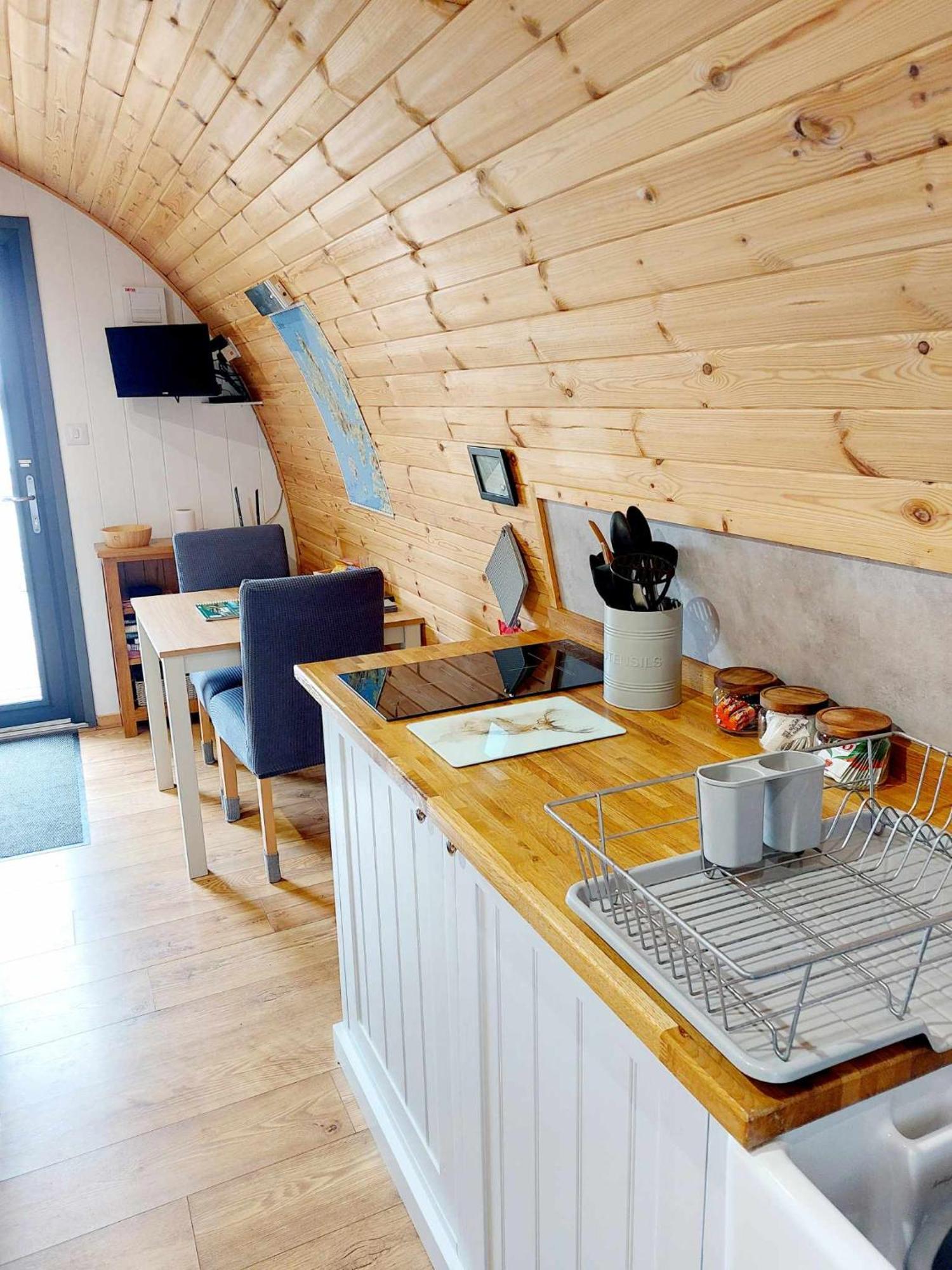 Harlosh Hideaways - Aurora Pod Eksteriør billede